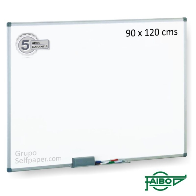 pizarra borrable velleda 90x120 cms aluminio 11m