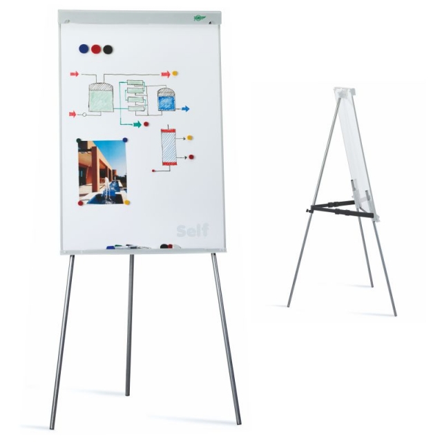 Comprar Pizarras Caballete, blanca, magnetica, para imanes. Faibo 9S
