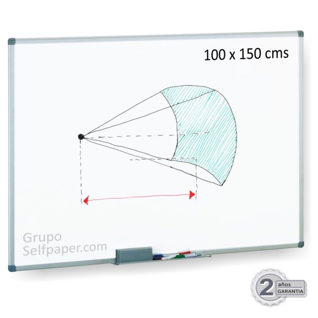 Comprar Pizarras Blancas 100x150 tipo veleda, económicas, melamina
