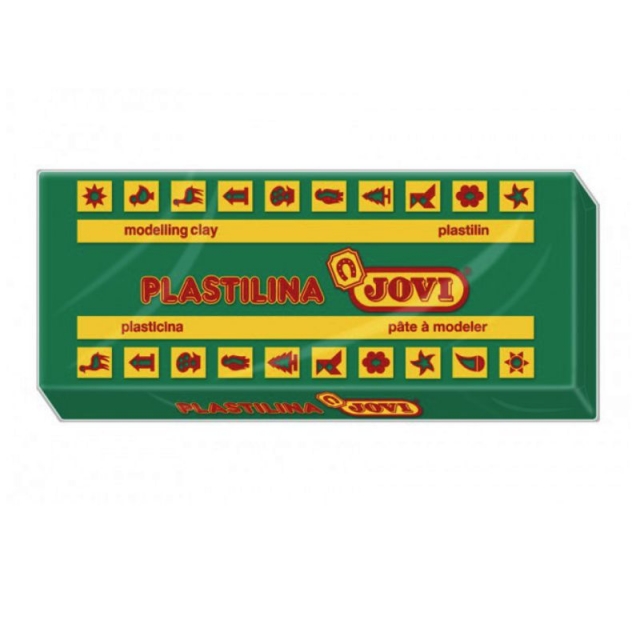 Comprar Plastilina Jovi Mediana 150grs Verde Oscuro