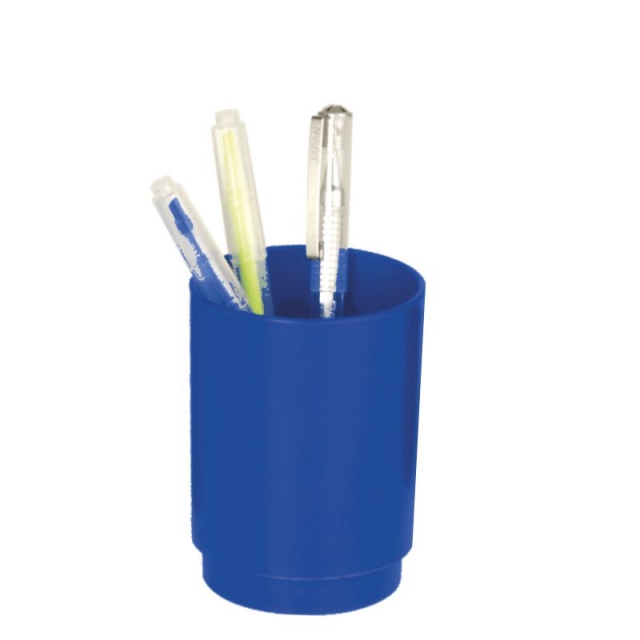 Comprar Portalápices de plastico color azul, Q-Connect, económico