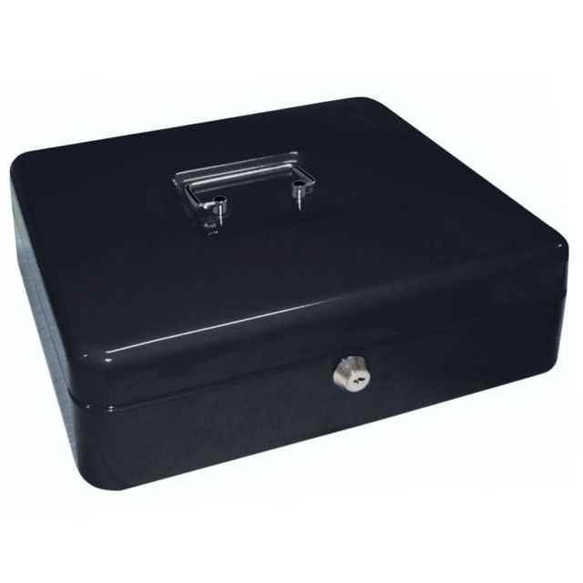 CAJA CAUDALES 12 GRANDE 300x240x90 MM. Color Negro