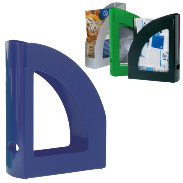 Comprar Revistero Q-connect Azul Opaco