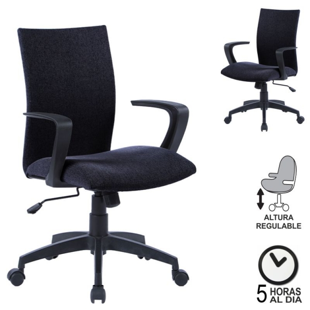 Comprar Silla oficina diseño moderno giratoria QConnect KF19015 Azul
