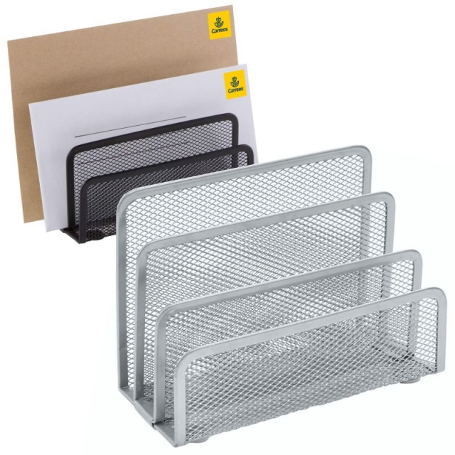 Comprar Soporte Cartas Rejilla metálica, Bandeja vertical aluminio