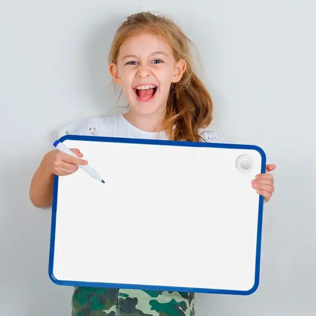 pizarra magnetica blanca 30x42 din a3 doble folio
