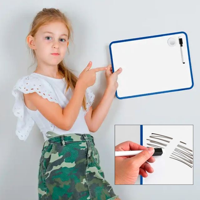 pizarra magnetica blanca tamano din a4 liderpapel
