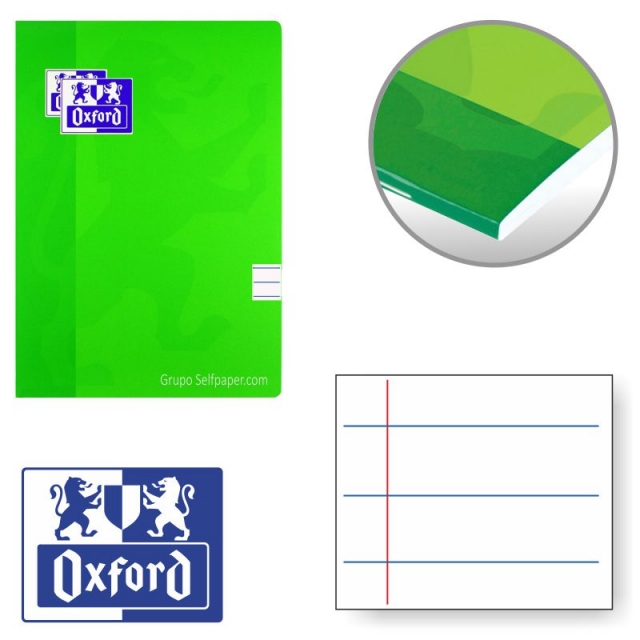 cuadernos oxford grapas 100105709