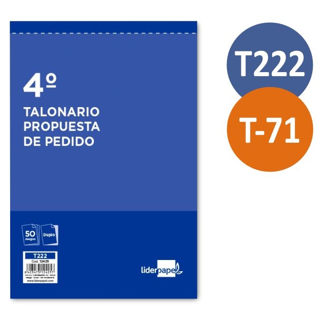 Liderpapel T222 12425  8423473124257