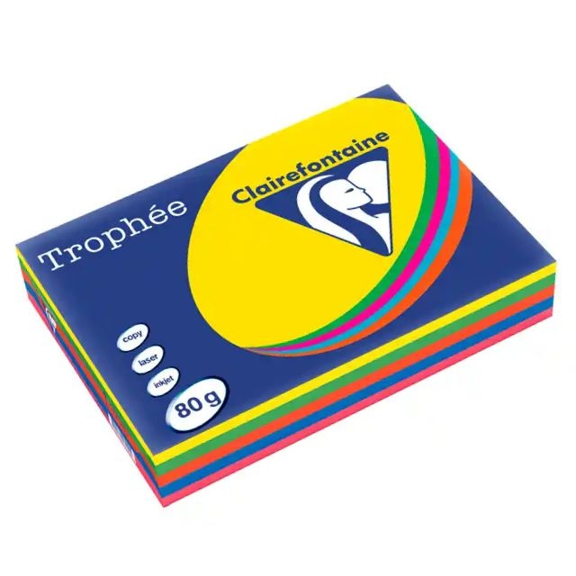 folios papel din a4 colores surtidos vivos