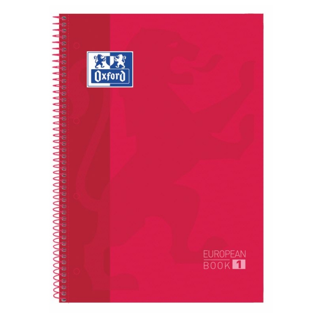 Comprar Libreta Oxford European Book 1 Rojo 100430198