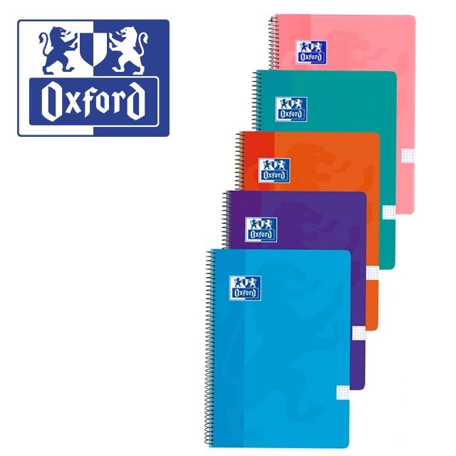 libretas oxford plastico colores tendencias