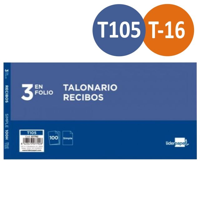 Liderpapel T105 07792  8423473077928