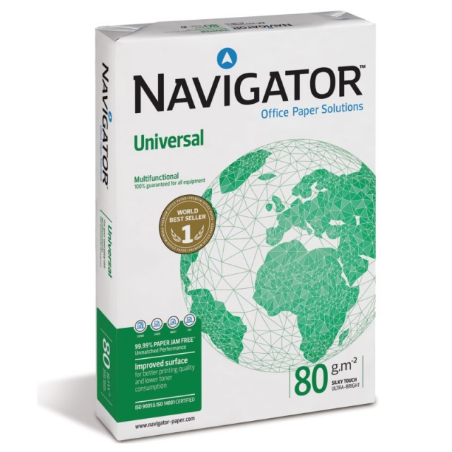 navigator universal, papel din a4, 80 gramos 500 h