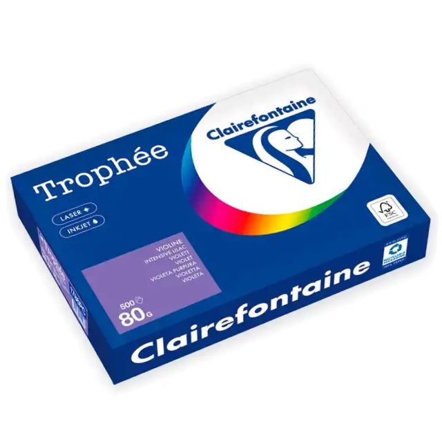 papel color lila violeta intenso din a4 80 grs