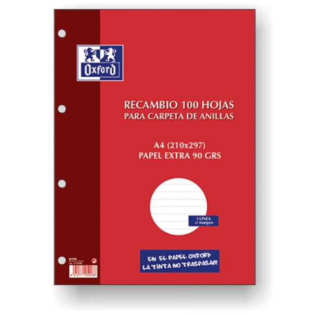 recambio carpeta carpesano oxford 121050994