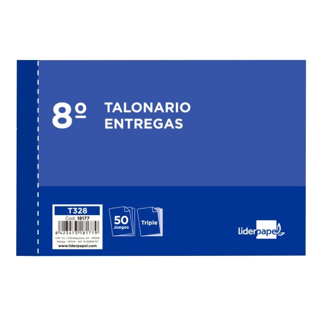 talonario t 54 t328 notas de entregas 8 2 copias