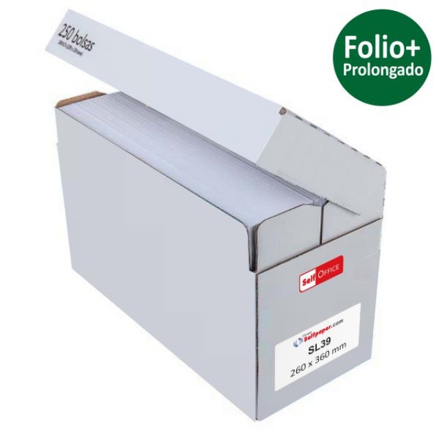 caja sobres folio 260x360 a 108100 blanco