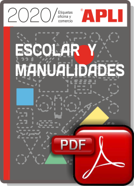 Catalogo Escuela y Manualidades Apli 2020 en Pdf. 