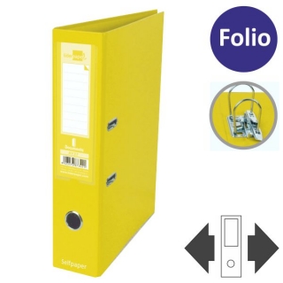 Archivador Palanca Liderpapel F ancho Amarillo