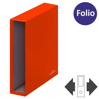 Funda Archivador Palanca Documenta folio Naranja  Liderpapel