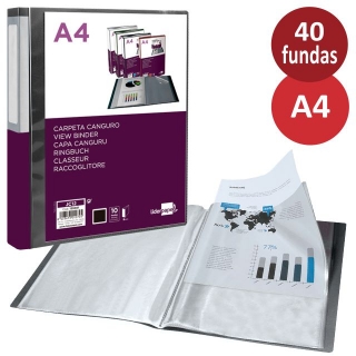 Carpeta 40 Fundas A4