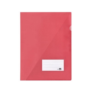 Carpeta dossier uero con tarjetero, rojo  Liderpapel BL04