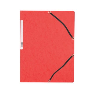 Carpeta Gomas Carton Q-connect KF02165 Rojo