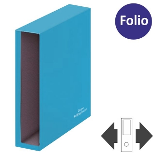 Funda Archivador Palanca documenta folio azul  Liderpapel