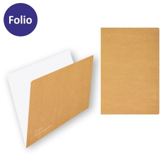 Subcarpeta folio bicolor kraft