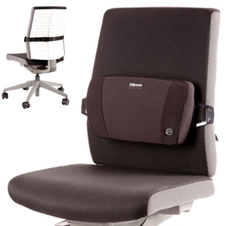 Cojn lumbar Fellowes Fusion PlushTouch