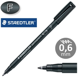 Rotulador permanente indeleble Staedtler lumocolor fino  318-9