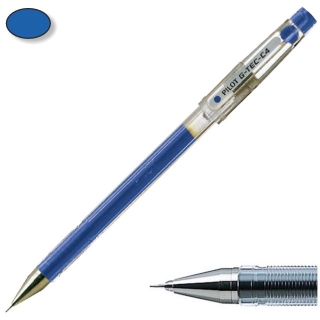 Pilot G-TEC-C4 azul, Gel, punta