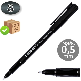 Rotulador permanente S, superfino 0,5 mm  KF01068