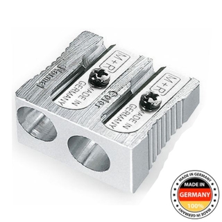 Sacapuntas metálico doble uso Self-Office Premium  51020