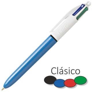 Pack 5 bolígrafos Bic Crsiatl Original azul 802052