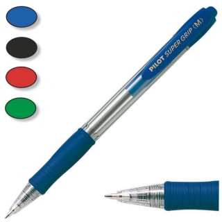 Bolgrafo Pilot Super Grip tinta