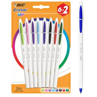 Bolígrafos Bic Cristal UP Colores