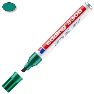 Edding 3300-004 Verde, Rotulador permanente