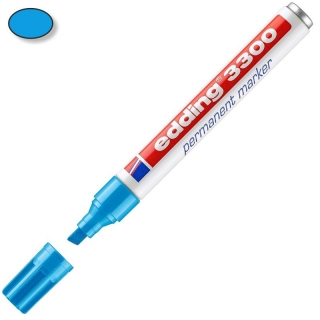 Edding 3300-010 Turquesa, Rotulador permanente