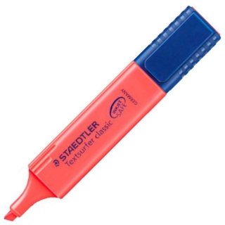 Fluorescente Staedtler 364-2 Rojo - Textsurfer