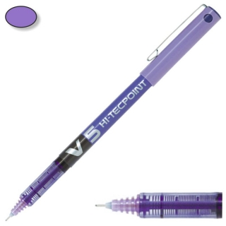 Pilot V5 Lila violeta morado Hi-Tecpoint  NV5L