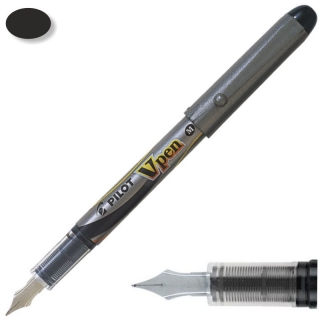 Pluma Pilot V-pen Silver