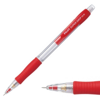 Portaminas Pilot H-185 Super Grip Rojo  N185R