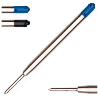 Recambio recarga para boligrafos tipo inoxcrom  Q-connect KF04244
