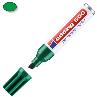 Rotulador Permanente Edding 500-004 Verde Punta