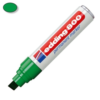 Rotulador Permanente Edding 800 Verde Punta  800-004