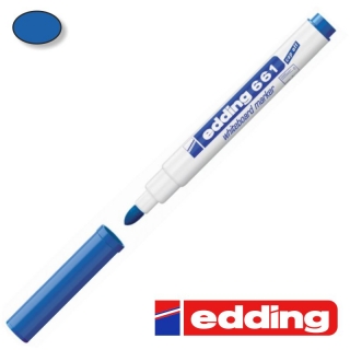 Rotulador Pizarra blanca Edding 661 Azul