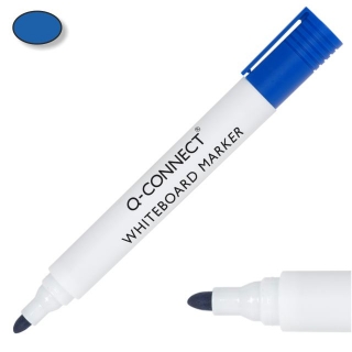 Rotulador Q-connect pizarra blanca Azul, econmico  KF26036