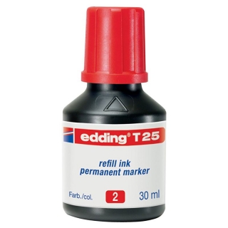 Tinta Edding T25-002 Rojo, Edding